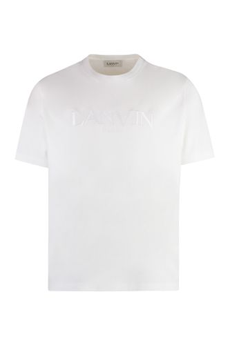 Lanvin Logo Cotton T-shirt - Lanvin - Modalova