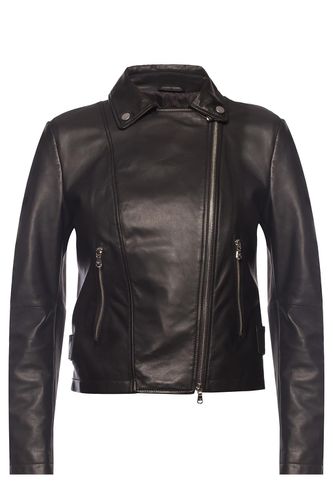 Giorgio Armani Leather Jacket - Giorgio Armani - Modalova