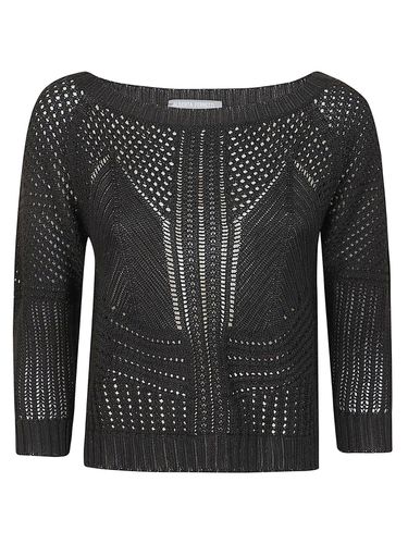 Crewneck Knitted Jumper - Alberta Ferretti - Modalova