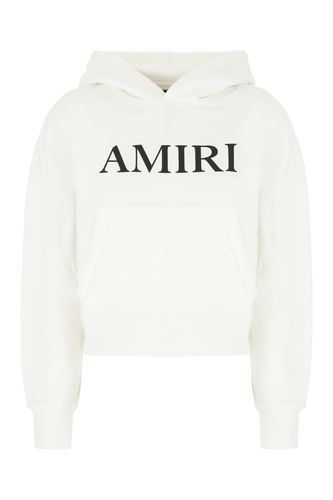 AMIRI White Cotton Sweatshirt - AMIRI - Modalova