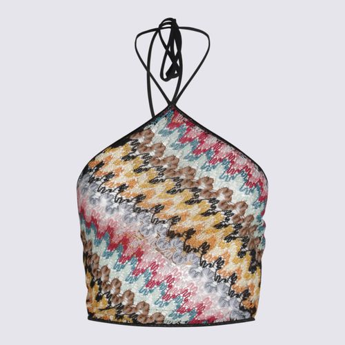 Missoni Black And Multicolor Top - Missoni - Modalova