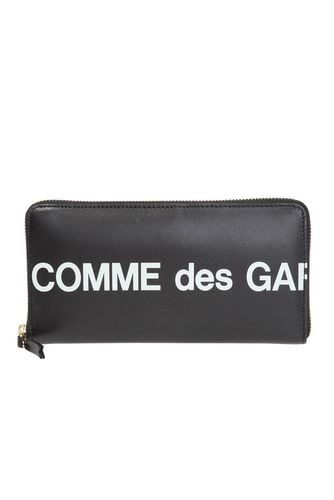 Logo Printed Zipped Wallet - Comme des Garçons Wallet - Modalova