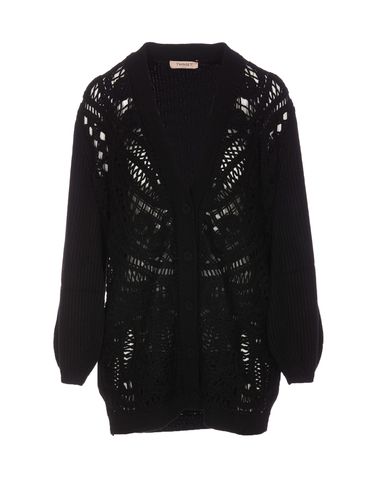 TwinSet Crochet Wool Cardigan - TwinSet - Modalova