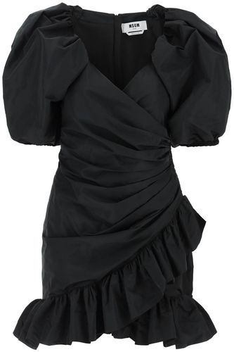 MSGM Puffed Sleeve Dress - MSGM - Modalova
