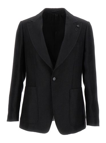 Single-breasted Blazer In Linen Man - Lardini - Modalova