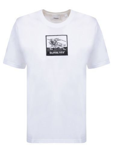 Burberry Ekd White T-shirt - Burberry - Modalova