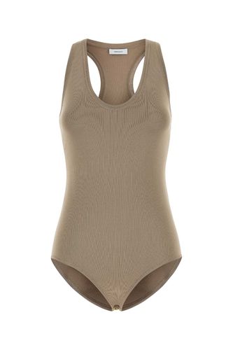 Cappuccino Stretch Viscose Blend Bodysuit - Ferragamo - Modalova