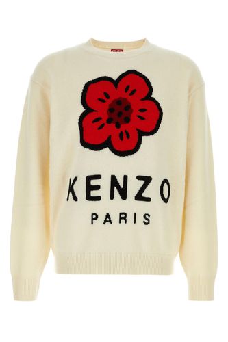 Kenzo Ivory Wool Sweater - Kenzo - Modalova