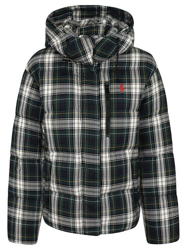 Plaid Quilted Down Jacket - Polo Ralph Lauren - Modalova