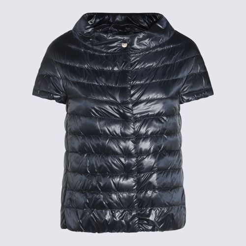 Herno Dark Blue Down Jacket - Herno - Modalova