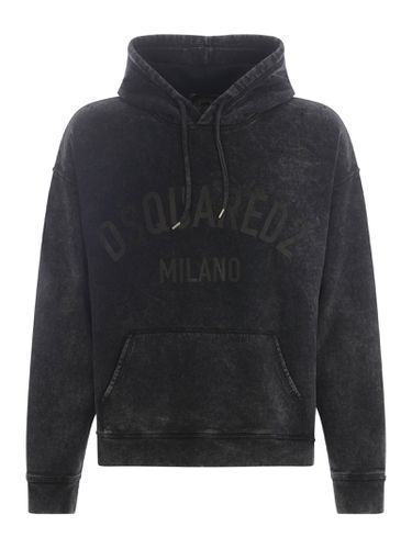 Hooded Sweatshirt In Cotton - Dsquared2 - Modalova