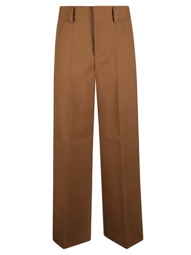 Straight Leg Plain Trousers - Philosophy di Lorenzo Serafini - Modalova