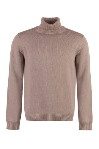 Turtleneck Merino Wool Sweater - Roberto Collina - Modalova