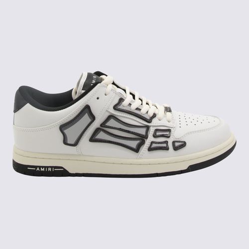 And Black Leather Sneakers - AMIRI - Modalova