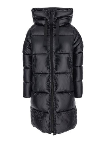 Isabel Oversized Down Jacket With Hood In Nylon Woman - Save the Duck - Modalova