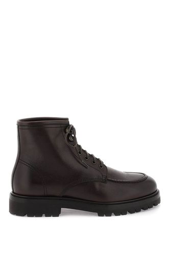 Leather Ankle Boots - Brunello Cucinelli - Modalova