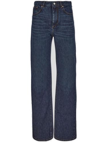 Logo Patch Straight Leg Jeans - SportMax - Modalova