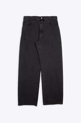 Wide Leg Jeans With Buckle Washed black denim pant with buckle - Wide leg jeans with buckle - 1017 ALYX 9SM - Modalova