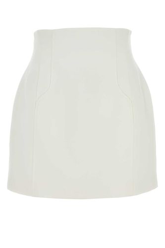 White Stretch Polyester Blend Boyd Mini Skirt - Camilla and Marc - Modalova