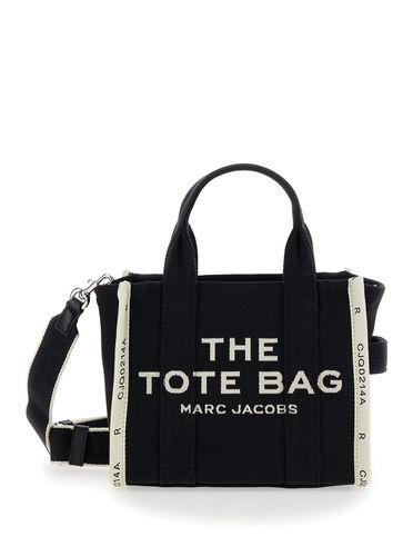 Handbag With Jacquard Logo In Cotton Blend Canvas Woman - Marc Jacobs - Modalova