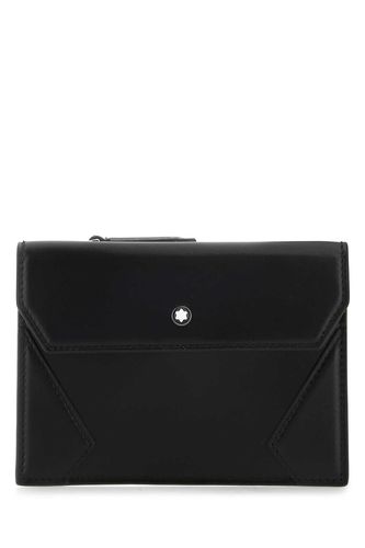 Montblanc Black Leather Coin Purse - Montblanc - Modalova