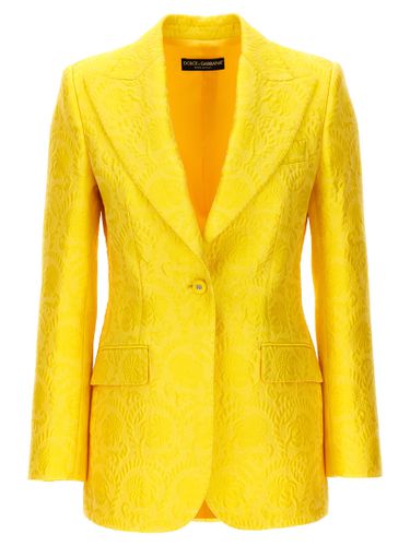 Single-breasted Turlington Blazer - Dolce & Gabbana - Modalova