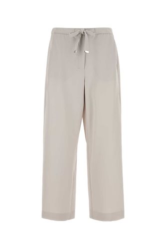 Light Grey Wool Argenta Wide-leg Pant - 'S Max Mara - Modalova