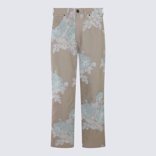 Beige Cotton Pants - Vivienne Westwood - Modalova