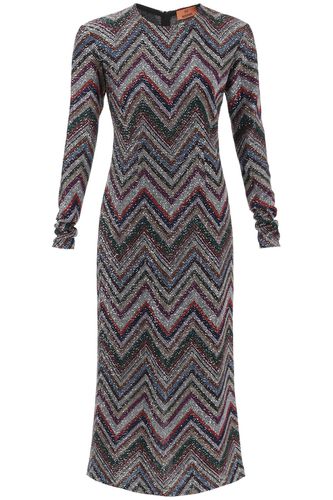 Missoni Crewneck Knitted Maxi Dress - Missoni - Modalova