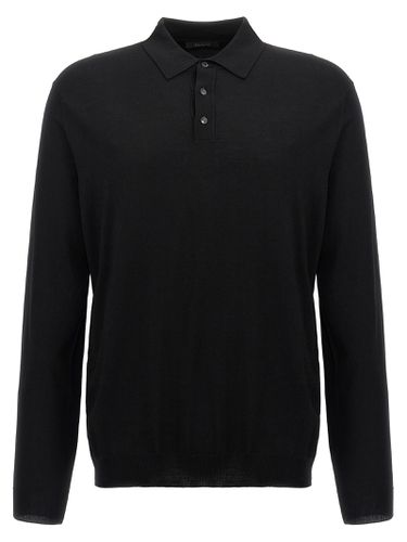 Zanone Wool Polo Shirt - Zanone - Modalova