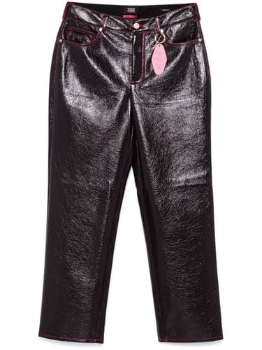 Burgundy Trousers Women - Scotch & Soda - Modalova