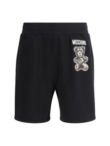 Moschino Logo Sweatpants Shorts - Moschino - Modalova