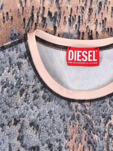 Diesel t-cutie-ls Rhinestone Top - Diesel - Modalova