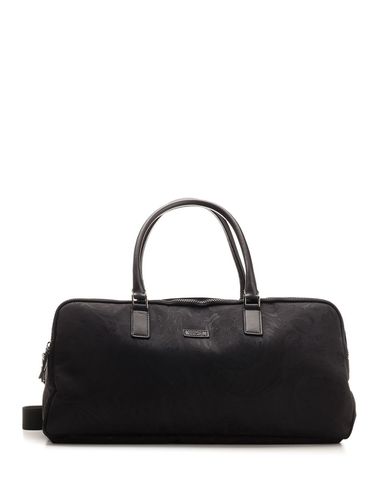 Neo Nylon Jacquard Travel Bag - Versace - Modalova