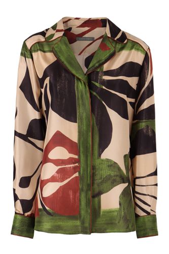 Alberta Ferretti Printed Silk Shirt - Alberta Ferretti - Modalova