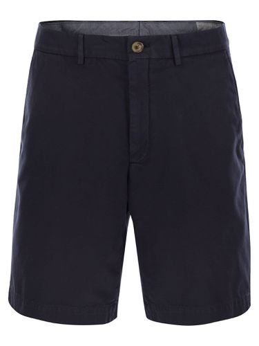 Cotton Gabardine Bermuda Shorts - Brunello Cucinelli - Modalova