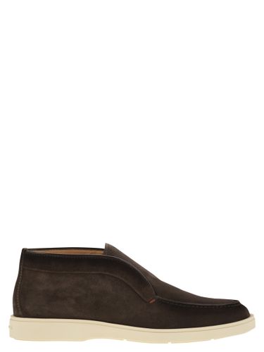 Santoni Suede Desert Boot - Santoni - Modalova