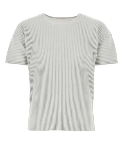 U-neck Short-sleeved T-shirt - Homme Plissé Issey Miyake - Modalova