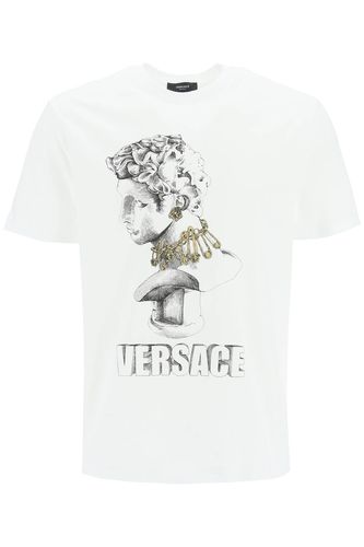 Versace statue T-shirt - Versace - Modalova