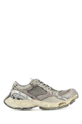 Synthetic Leather And Mesh Stapler Sneakers - Balenciaga - Modalova