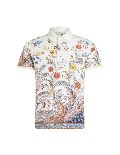 Floral Paisley Polo Shirt - Etro - Modalova