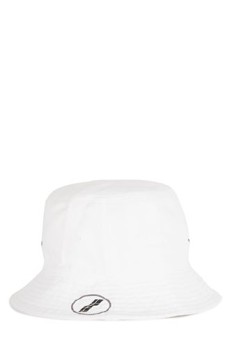 Cotton Welldone Logo Stamp Bucket Hat - WE11 DONE - Modalova