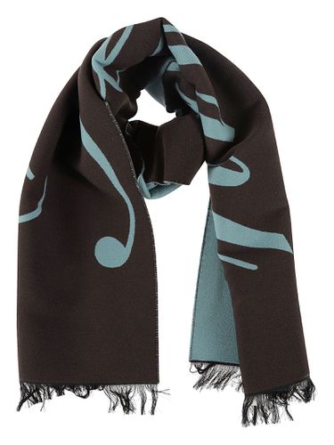 Burberry Script Jacquard Scarf - Burberry - Modalova