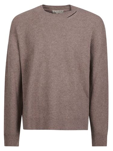 Paura Ribbed Sweater - Paura - Modalova