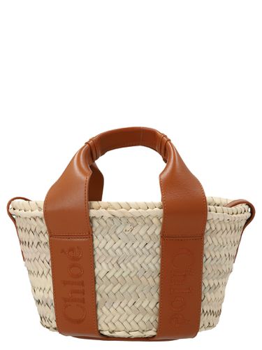 Chloé Raffia Leather Bucket Bag - Chloé - Modalova