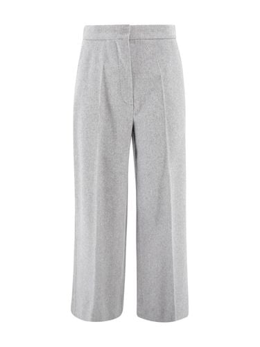 High Waist Wide Leg Trousers - Max Mara Studio - Modalova