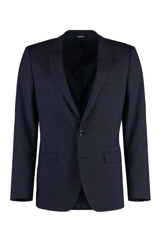 Single-breasted Glen Plaid Martini-fit Suit - Dolce & Gabbana - Modalova