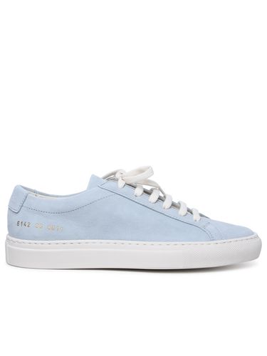 Contrast Achilles Baby Blue Suede Sneakers - Common Projects - Modalova