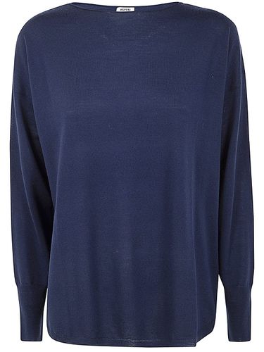 Aspesi Round Neck Over Sweater - Aspesi - Modalova