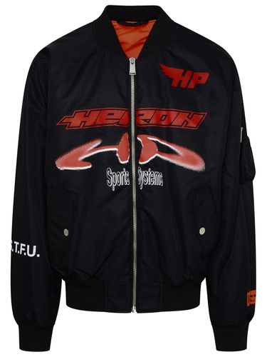 Ex-ray Polyamide Bomber Jacket - HERON PRESTON - Modalova